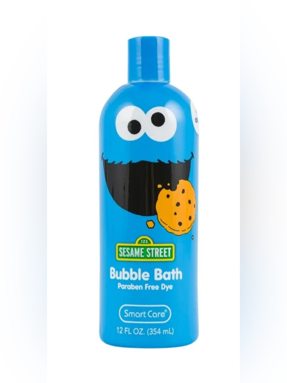 Sesame Street Cookie Monster Bright Blue Kids Bubble Bath